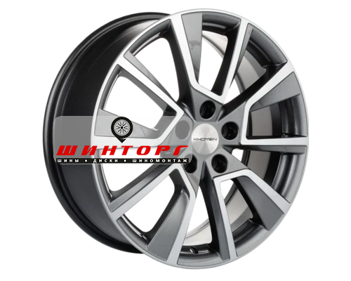 Купить диски Khomen Wheels 7x18/5x114,3 ET37 D66,5 KHW1802 (Dargo/Jolion) Gray-FP от производителя Khomen Wheels в Казани