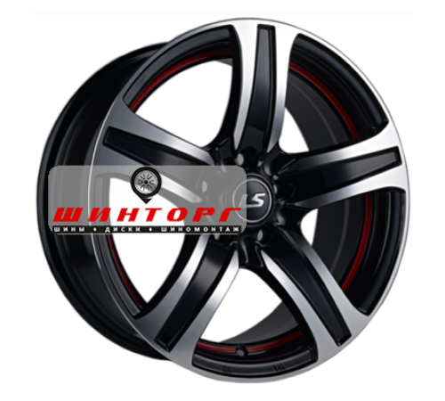 Купить диски LS 7x16/4x98 ET28 D58,6 145 BKFRL от производителя LS в Казани