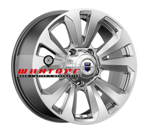 Купить диски K&K 8x18/5x139,7 ET30 D108,5 Ла-Пас (КС897) Дарк платинум от производителя K&K в Казани