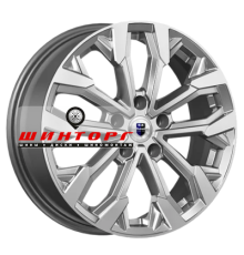 K&K 6,5x17/5x114,3 ET50 D54,1 Морейн (КС1046) Дарк платинум