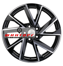 Khomen Wheels 7x17/5x114,3 ET45 D60,1 KHW1714 (Changan/Geely/Lexus/Toyota) Black-FP