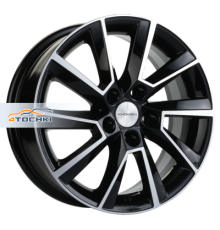 Khomen Wheels 6x15/5x100 ET38 D57,1 KHW1507 (Rapid/Fabia) Black-FP