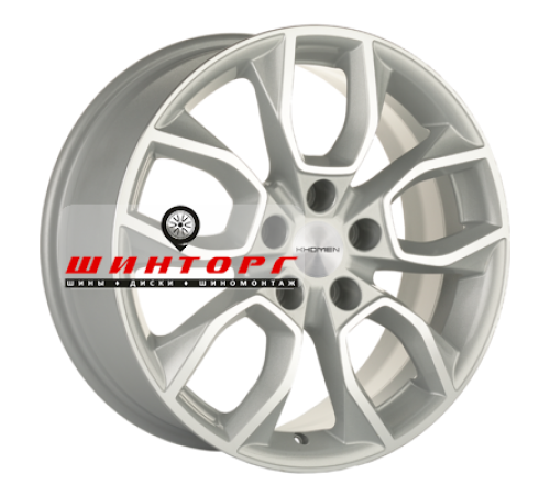 Купить диски Khomen Wheels 7x17/5x114,3 ET51 D67,1 KHW1713 (Tucson) F-Silver-FP от производителя Khomen Wheels в Казани