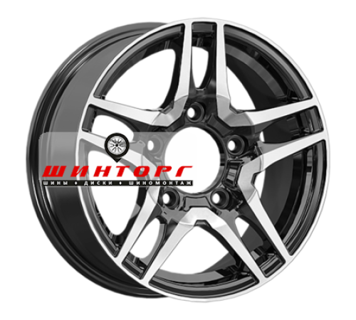 Купить диски iFree 6x15/5x139,7 ET40 D98,1 Бустер (КС1116) Блэк Джек от производителя iFree в Казани