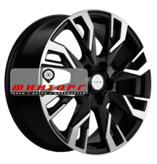 Khomen Wheels 7x18/5x112 ET43 D57,1 KHW1809 (Kodiaq/Tiguan) Black-FP