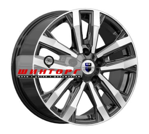 Купить диски K&K 8x18/5x130 ET56 D71,6 Мичиган (КС1107) Алмаз черный от производителя K&K в Казани