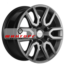 Khomen Wheels 8x17/6x139,7 ET38 D67,1 KHW1723 (Pajero Sport) Gray