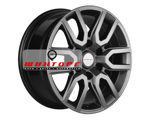 Купить диски Khomen Wheels 8x17/6x139,7 ET38 D67,1 KHW1723 (Pajero Sport) Gray от производителя Khomen Wheels в Казани