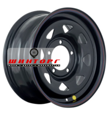 Off-Road Wheels 8x16/5x139,7 ET15 D110 УАЗ (треуг. мелкий) Черный