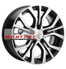 Khomen Wheels 6,5x16/5x114,3 ET38 D60,1 KHW1608 (Alphard) Black-FP