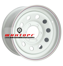 Off-Road Wheels 8x16/6x139,7 ET30 D110 Тойота Ниссан Mitsubishi L200 2005+ Белый