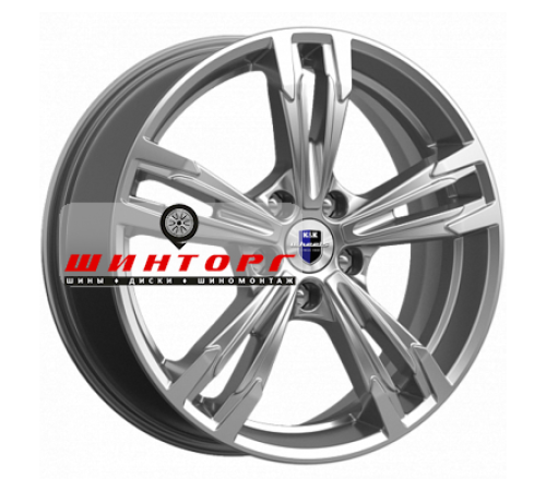 Купить диски K&K 7x18/5x114,3 ET38 D67,1 Karrera Light (КС935) Дарк платинум от производителя K&K в Казани