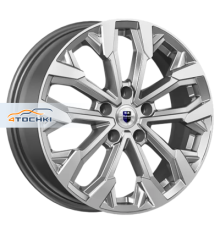 K&K 6,5x17/5x100 ET38 D57,1 Морейн (КС1046) Дарк платинум