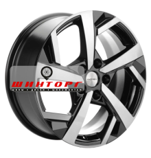 Khomen Wheels 7x17/5x114,3 ET48 D67,1 KHW1712 (Kia K5) Black-FP