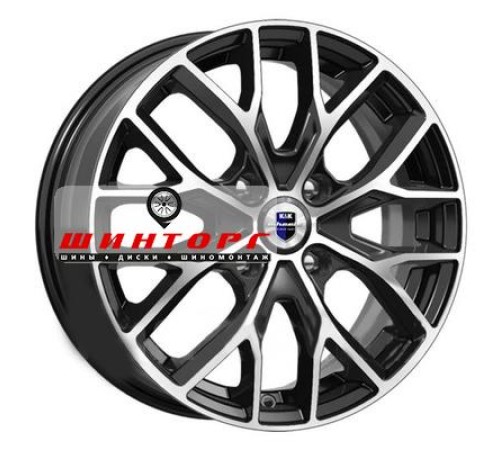 Купить диски K&K 6x16/4x108 ET37 D63,35 Лилиом (КС891) Алмаз черный от производителя K&K в Казани