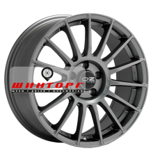 OZ 9,5x19/5x112 ET21 D66,46 Superturismo LM Matt Graphite + Silver Lettering