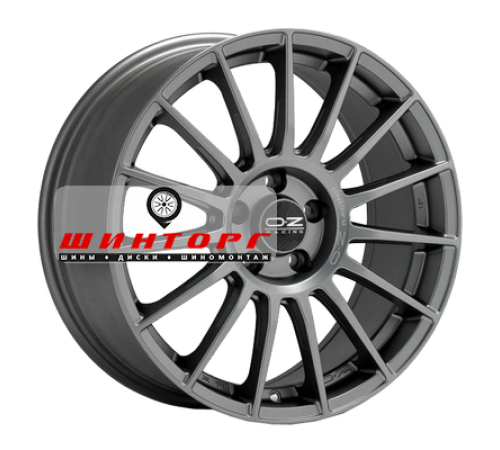 Купить диски OZ 9,5x19/5x112 ET21 D66,46 Superturismo LM Matt Graphite + Silver Lettering от производителя OZ в Казани