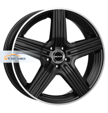 MAK 8x18/5x112 ET40 D66,6 Lewis Gloss Black Mirror Ring
