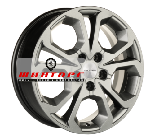 Купить диски Khomen Wheels 6,5x17/5x114,3 ET50 D67,1 KHW1711 (Ceed) G-Silver от производителя Khomen Wheels в Казани