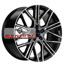 Khomen Wheels 9,5x21/5x112 ET36 D66,6 KHW2101 (E-tron) Black-FP