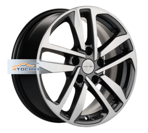 Купить диски Khomen Wheels 6,5x16/5x114,3 ET40 D66,1 KHW1612 (Qashqai/Tiida) Gray-FP от производителя Khomen Wheels в Казани