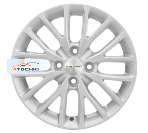 Купить диски Khomen Wheels 6x15/4x100 ET48 D54,1 KHW1506 (Rio/Solaris) F-Silver от производителя Khomen Wheels в Казани