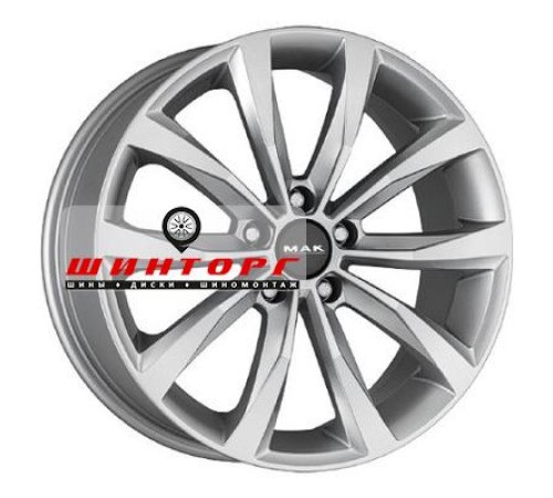 Купить диски MAK 6,5x16/5x114,3 ET50 D66,1 Wolf Silver от производителя MAK в Казани