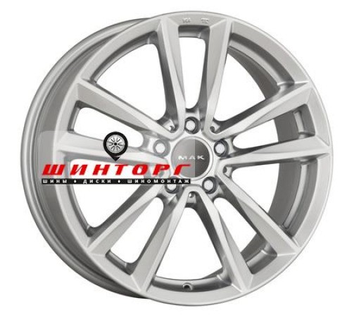 Купить диски MAK 8x19/5x112 ET43,5 D66,6 Bremen Silver от производителя MAK в Казани