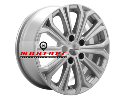 Купить диски Khomen Wheels 6,5x16/5x114,3 ET45 D60,1 KHW1610 (Toyota/Suzuki) F-Silver от производителя Khomen Wheels в Казани