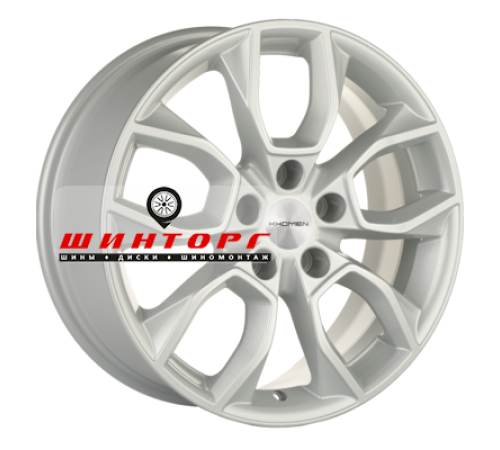 Купить диски Khomen Wheels 7x17/5x114,3 ET45 D67,1 KHW1713 (CX-5/i40/X-Trail) F-Silver от производителя Khomen Wheels в Казани