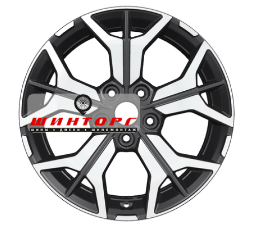 Купить диски Khomen Wheels 7x17/5x114,3 ET45 D66,1 KHW1715 (Teana/X-trail) Black-FP от производителя Khomen Wheels в Казани