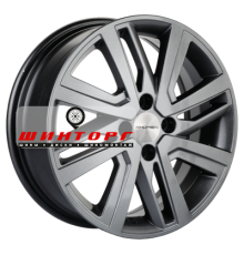 Khomen Wheels 6x16/4x100 ET41 D60,1 KHW1609 (XRay) G-Silver