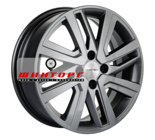 Купить диски Khomen Wheels 6x16/4x100 ET41 D60,1 KHW1609 (XRay) G-Silver от производителя Khomen Wheels в Казани