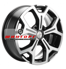 Khomen Wheels 6,5x17/5x120 ET60 D65,1 KHW1710(2) (VW Multivan) Black-FP