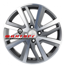 Khomen Wheels 6x16/4x100 ET37 D60,1 KHW1609 (Stepway) Gray-FP