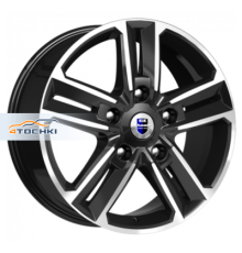 K&K 8x18/5x114,3 ET50 D66,1 Backfire (КС763M) Алмаз черный
