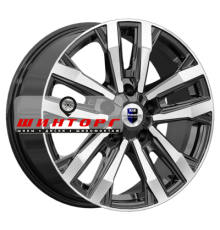 K&K 8x18/5x150 ET56 D110,1 Мичиган (КС1107) Алмаз черный