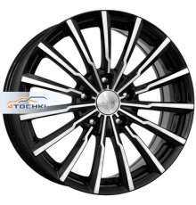 K&K 7x17/5x114,3 ET48 D67,1 Акцент (КС562) Алмаз черный