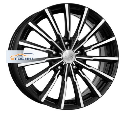 Купить диски K&K 7x17/5x114,3 ET48 D67,1 Акцент (КС562) Алмаз черный от производителя K&K в Казани