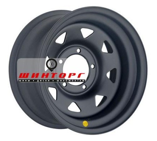 Купить диски Off-Road Wheels 8x15/5x139,7 ET-19 D110 УАЗ (треуг. мелкий) Черный матовый от производителя Off-Road Wheels в Казани