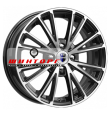 K&K 6x15/4x100 ET46 D54,1 Меандр-оригинал (КС888) Алмаз черный SK