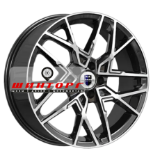 K&K 7x18/5x114,3 ET53 D54,1 Вудроф (КС1044) Алмаз черный