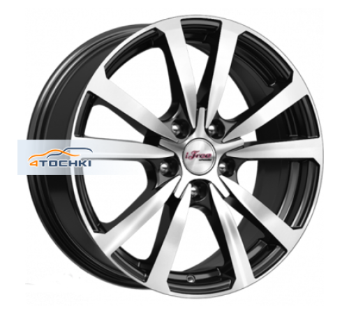 Купить диски iFree 7x17/5x114,3 ET35 D67,1 Бэнкс (КС645) Блэк Джек от производителя iFree в Казани