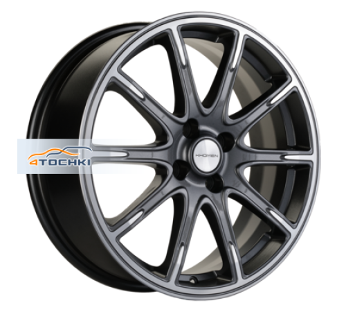 Купить диски Khomen Wheels 6,5x17/4x98 ET38 D58,6 KHW1707 (Lada Granta) Gray-FP от производителя Khomen Wheels в Казани