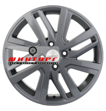 Khomen Wheels 6x16/4x100 ET50 D60,1 KHW1609 (Vesta/Largus) Gray