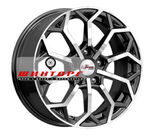 Купить диски iFree 6,5x16/5x114,3 ET40 D66,1 Спейс-Нидл (КС1000) Блэк Джек от производителя iFree в Казани