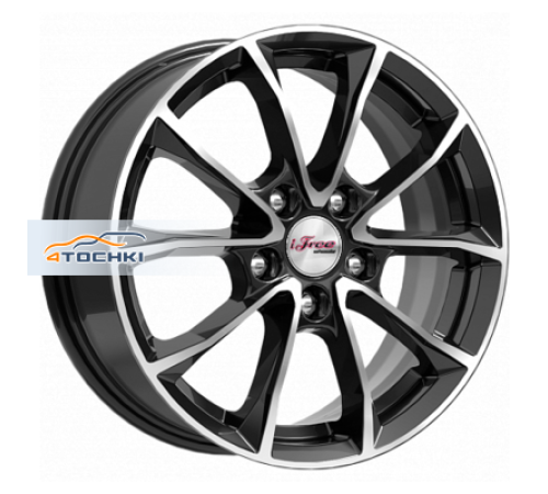 Купить диски iFree 6,5x16/5x114,3 ET46 D67,1 Джет (КС914) Блэк Джек от производителя iFree в Казани Купить диски iFree 6,5x16/5x114,3 ET46 D67,1 Джет (КС914) Блэк Джек от производителя iFree в Казани