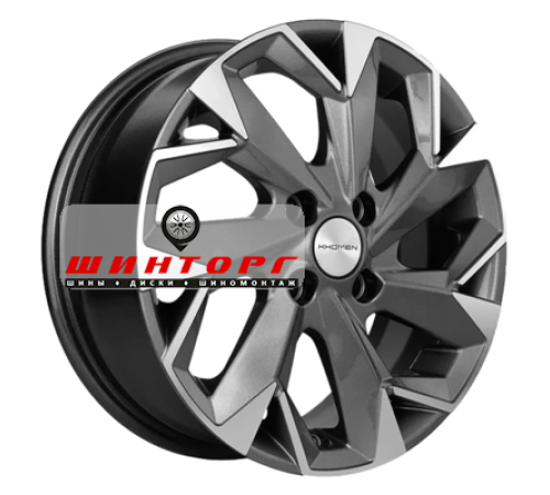 Купить диски Khomen Wheels 6x15/4x100 ET40 D60,1 KHW1508 (Logan/Sandero) Gray-FP от производителя Khomen Wheels в Казани