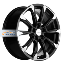 Khomen Wheels 7,5x18/5x108 ET47 D60,1 KHW1808 (Chery Tiggo 8/8 Pro) Black-FP