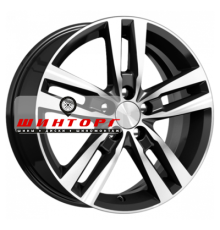 K&K 6,5x16/5x114,3 ET45 D67,1 Rassvet (КС868) Алмаз черный